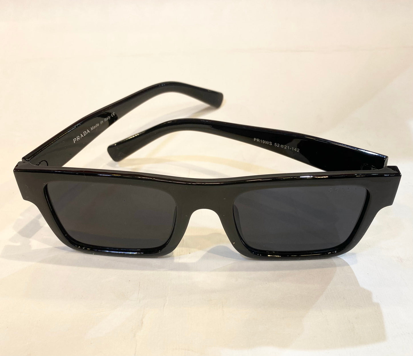 ARP Black Frame Black Shade Sunglass PR19WS 52 21-142
