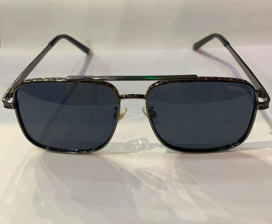 REV Black Frame Black Shade Premium Quality sunglass TJ72331 58 15-143