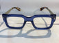 LEC Blue Silver Frame Trancy Shade Unisex Sunglasses ZS98159 54 17-143