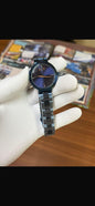 A/X Blue chain with blue dial cooper analog 990580
