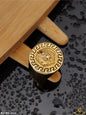 Gold Black Color Stainless Steel Premium Quality Men’s Ring 50324
