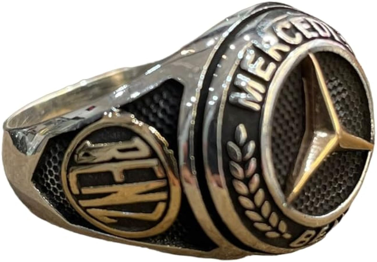 Gold Silver Black Color Stainless Steel Premium Quality Men’s Ring 50326