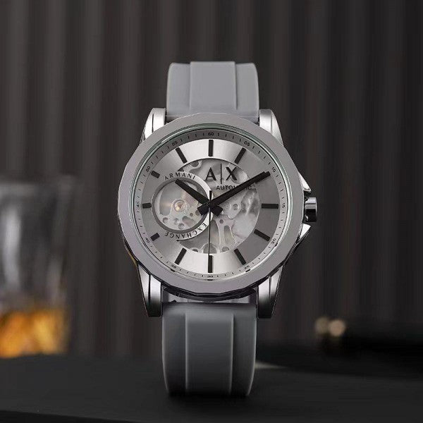 MRA Grey Strap Silver dial Automatic Men’s Watch 901650