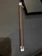 Brown Colour Unisex Leather Bracelet 987047