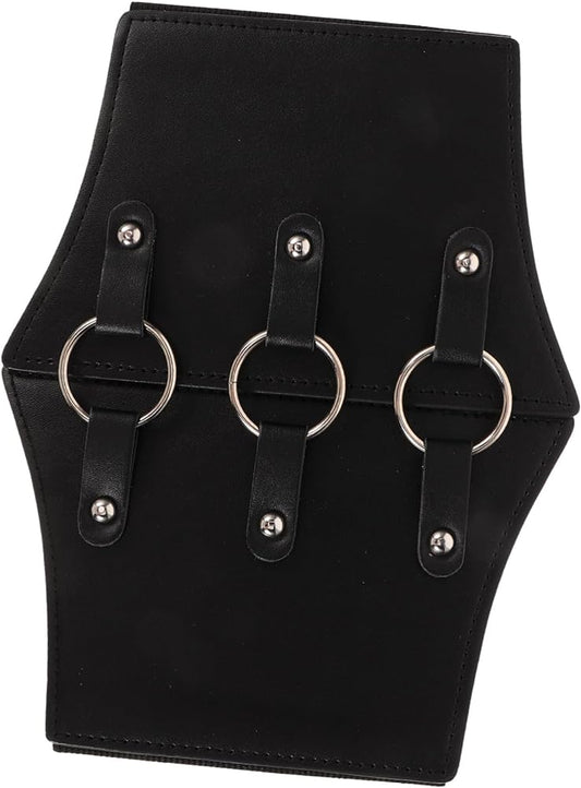 Women Leather Gold Black Colour Corset Belt 987275