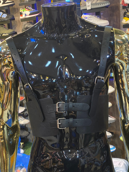 Women Leather Black Colour Corset Belt 987276