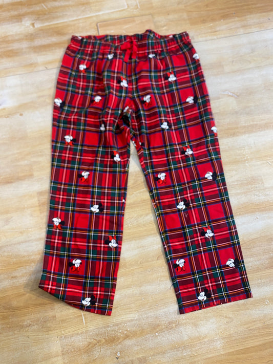 Red Green Check Micky Mouse Unisex Lower by Old Navy 500137898032