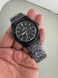 Dua Black Chain Black Dial Men Watch 901619