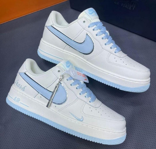Kin White Blue Air Fresh Colour Sneaker Dunk Shoes 988507