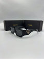 ARP Black Frame Black Shade Premium Quality Sunglass 22071 54 18-143