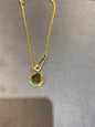 EYE Gold Colour Unisex Pendant 987633