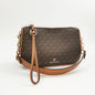 CIM MIC Brown KM Printed Ladies Side Sling Bag 100809