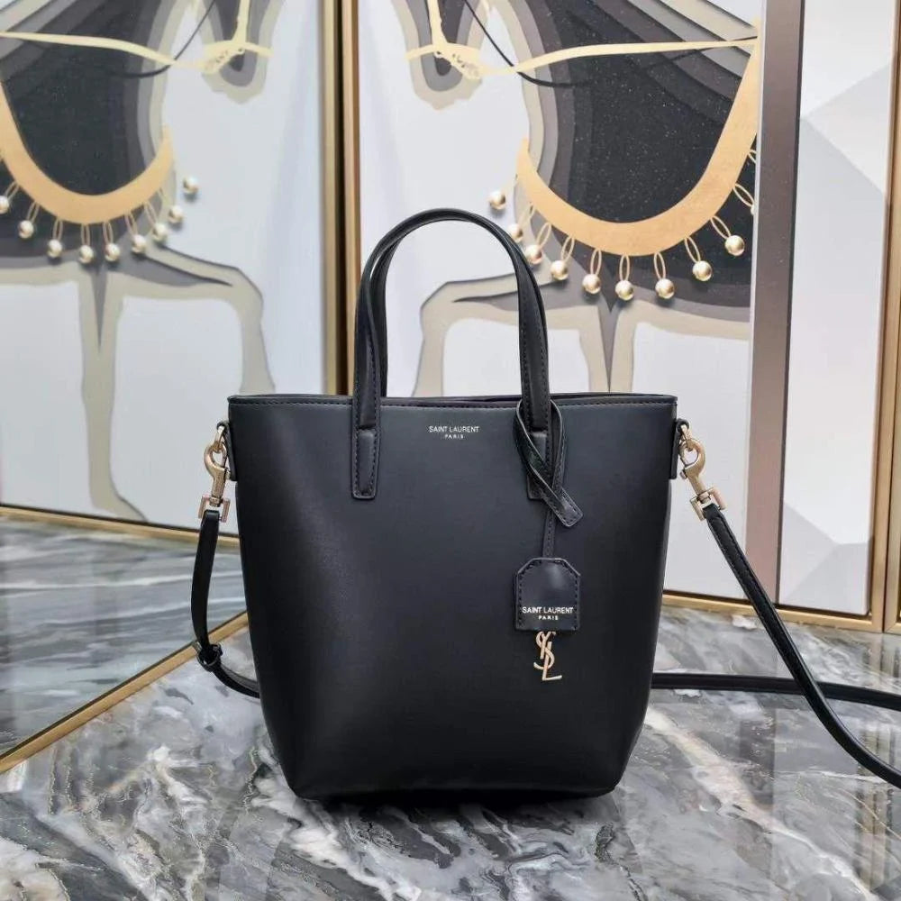 Lsy Black Premium Quality Ladies Bucket Bag 989764