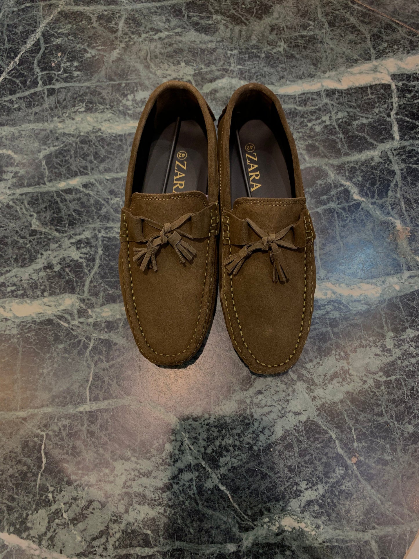 RAZ Brown Suede Leather Colour Loafer 713