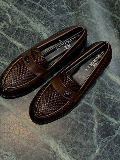 Ferucci Brown Colour Loafer 4615