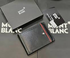 NOM Black Colour  Men’s Leather Imported Wallet 987131