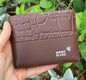 NOM Brown Colour  Men’s Leather Imported Wallet 987134