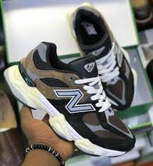 Bn Wen Lab Black Brown White Grey  Cream Sole Silver N Sport Shoes 9060