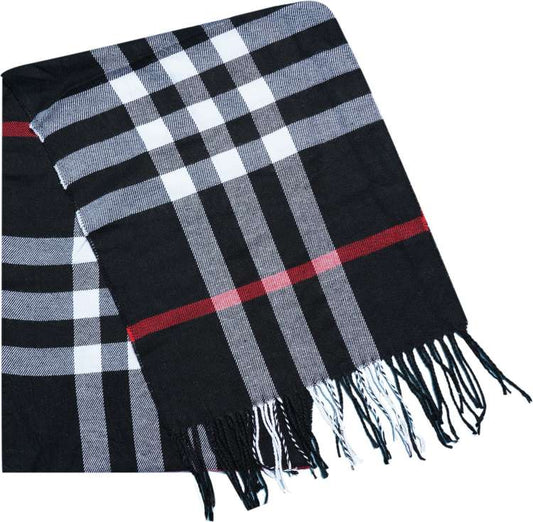 Rub Bur Black Colour Unisex Stole 987231