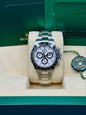 Lor Silver Chain Black Ring White dial Automatic Men Watch 989865