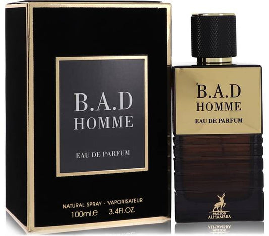 B.a.d Homme Cologne By Maison Alhambra for Men 30 Ml