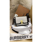 RUB BUR White Black Colour Golden Buckle Premium Quality Ladies Sling Bag BR333