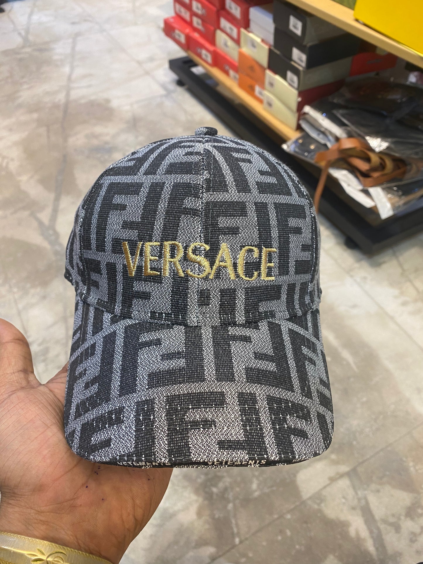 REV VER Gray Black Colour Imported Unisex Cap 987998