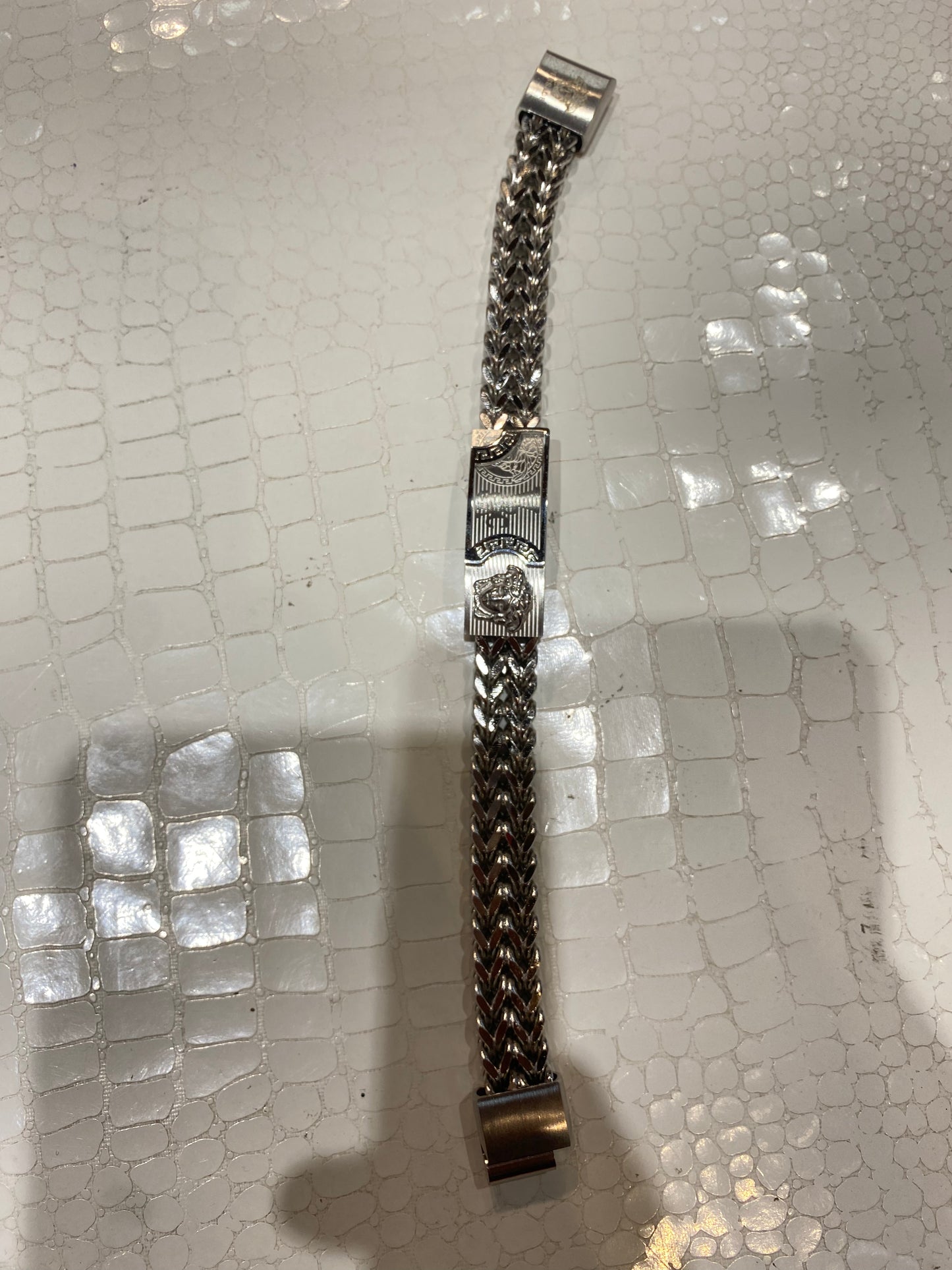 REV VER Silver Colour Premium Quality Imported Unisex Bracelet 22474