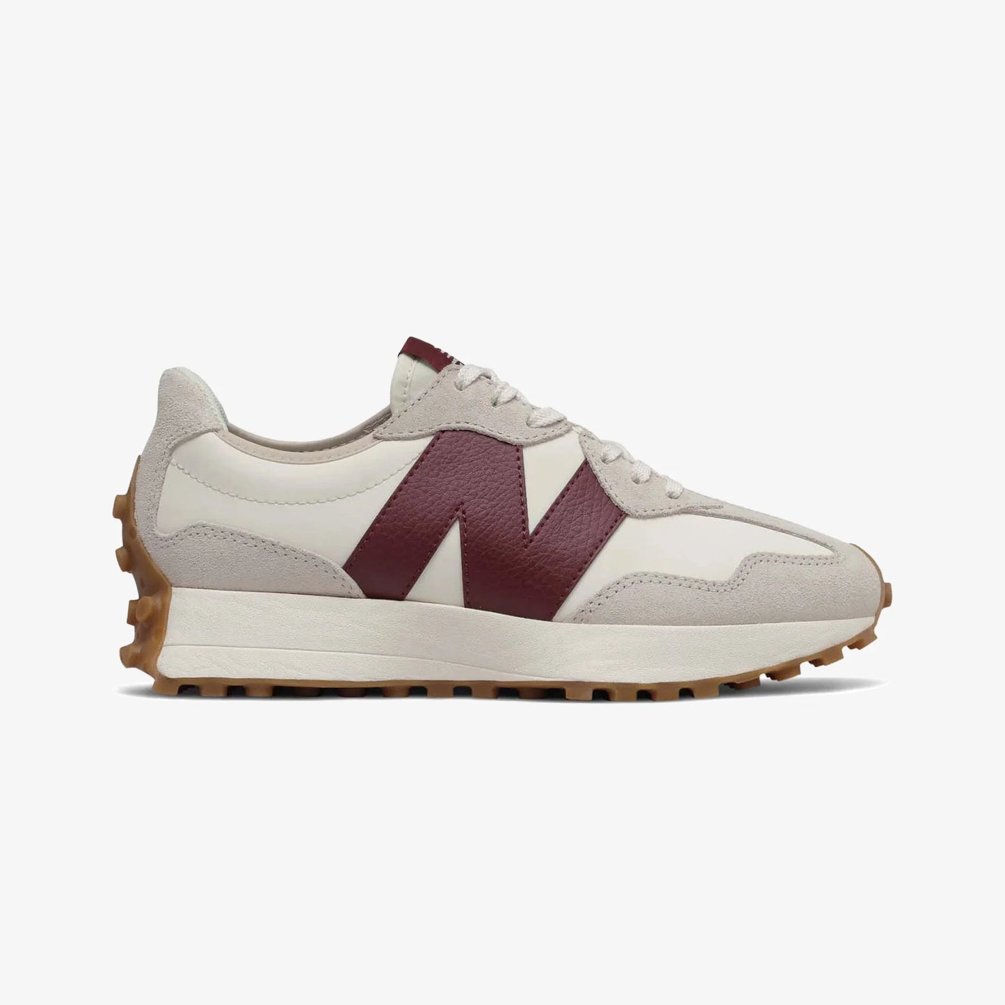 Nb Bn wen Lab White Light Grey Maroon N Cream Sole Sports Shoes 327