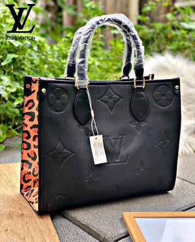 UOL LOU Monogram Print Heavy Quality Ladies Mini Tote Bag 988014