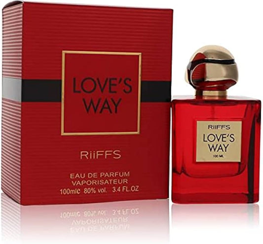 Riiffs Love’s Way EDP Natural Spray Vaporisateur Perfume 100ml