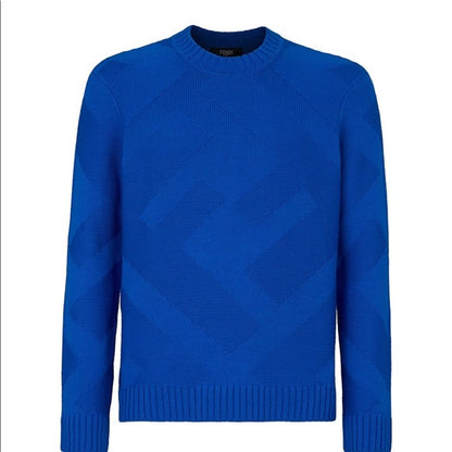 NEF Imported Sweater Blue Colour FF Printed 989935