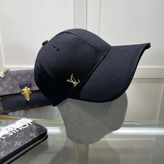 UOL LOU VL Black Colour Gold Logo Imported China Cap 988077