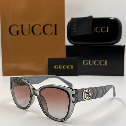 CUG Grey Frame Brown Shade Premium Quality Sunglass 3301 55 18-146