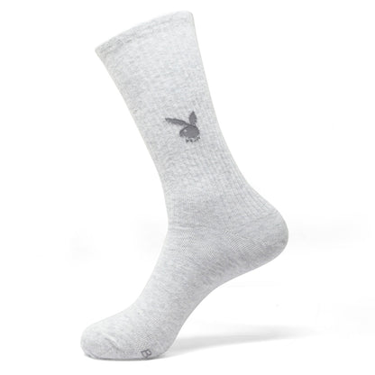 BALENZIA MEN'S PLAYBOY SOLID CREW SOCKS | 3-PACK | FREE SIZE