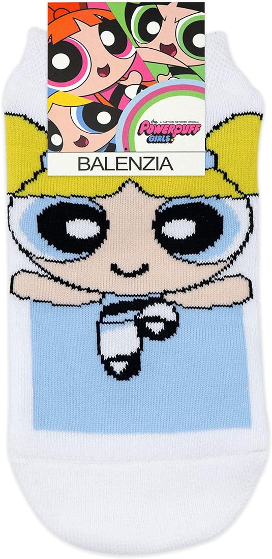 BALENZIA x Powerpuff Girl Box Set For Women-Lowcut Socks(Pack Of 3) (Free Size)