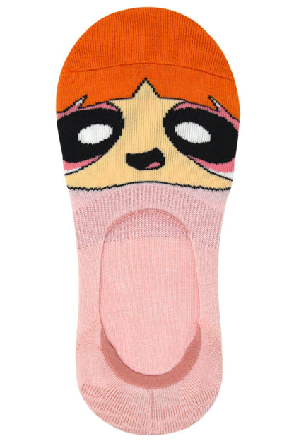 POWERPUFF GIRLS BY BALENZIA LOAFER SOCKS FOR WOMEN (PACK OF 3 PAIRS/1U)