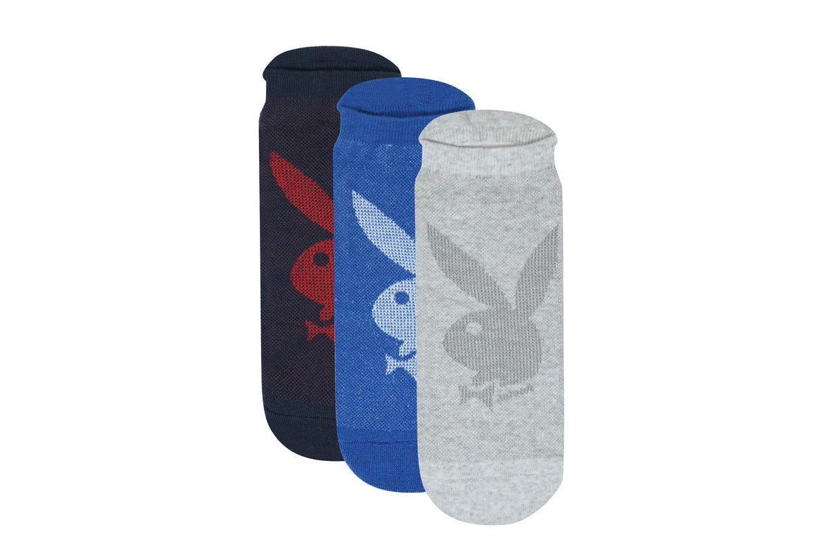 BALENZIA MEN'S PLAYBOY LOW-CUT SOCKS | 3-PACK | FREE SIZE