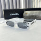 AHC White Frame Black Shade Unisex Sunglass 71473A S2667 3N S