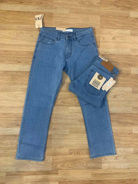 RAZ ZR Sky Blue Colour With Premium Quality Regular Fit Jeans 173201