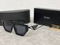 ARP Black Frame Black Shade Premium Quality Unisex Sunglass 6138 53 19-143