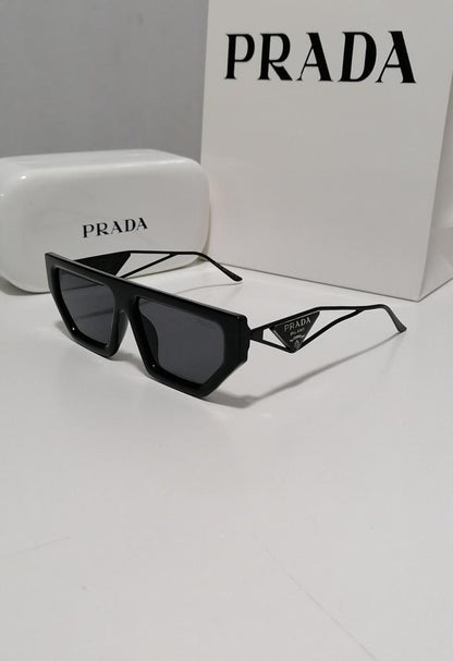 ARP Black Frame Black Shade Premium Quality Unisex Sunglass 6138 53 19-143