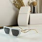 ARP White Frame Black Shade Premium Quality Unisex Sunglass 6083 53 19-143