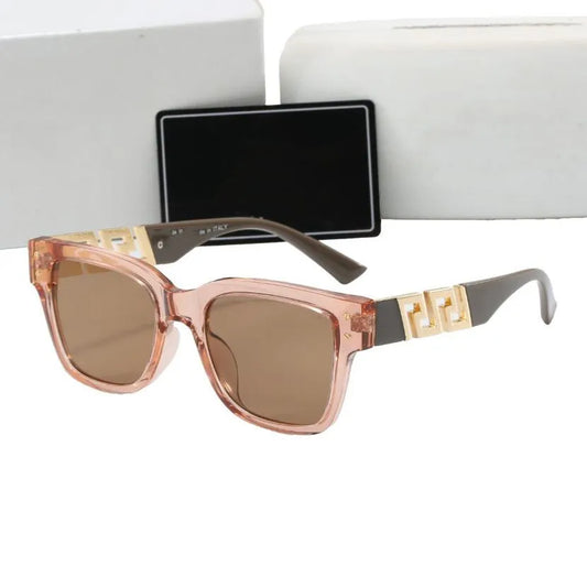 REV Trancy Brown Frame Brown Shade Premium Quality Unisex Sunglass VE4421 52 19 144