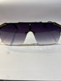 CUG Gold Black Frame Black White Shade Unisex Sunglasses 0291 135 0 145