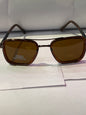 RAC Brown Frame Brown Shade Unisex Branded Sunglasses 4929 57 16 136