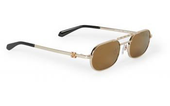 FFO Golden Frame Black Shade Premium Quality Unisex Sunglass JD2803 53 16-142