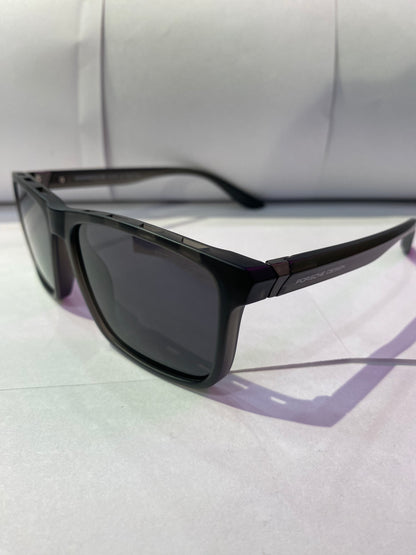 ROP Smoke Dark Grey Frame Black Shade Unisex Branded Sunglasses 8393 56 18 145
