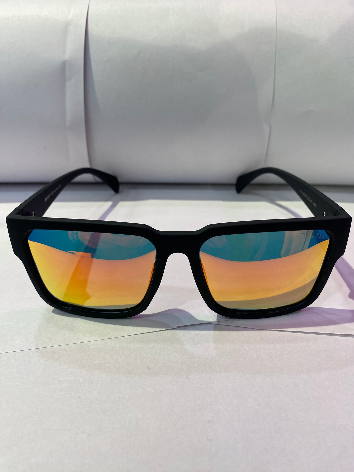 ARP Black Frame Mercury Shade Unisex Branded Sunglasses 4005P 55 17-136