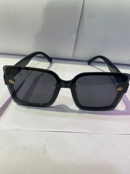 CUG Black Frame Black Shade Unisex Sunglass 2651 57 19 140